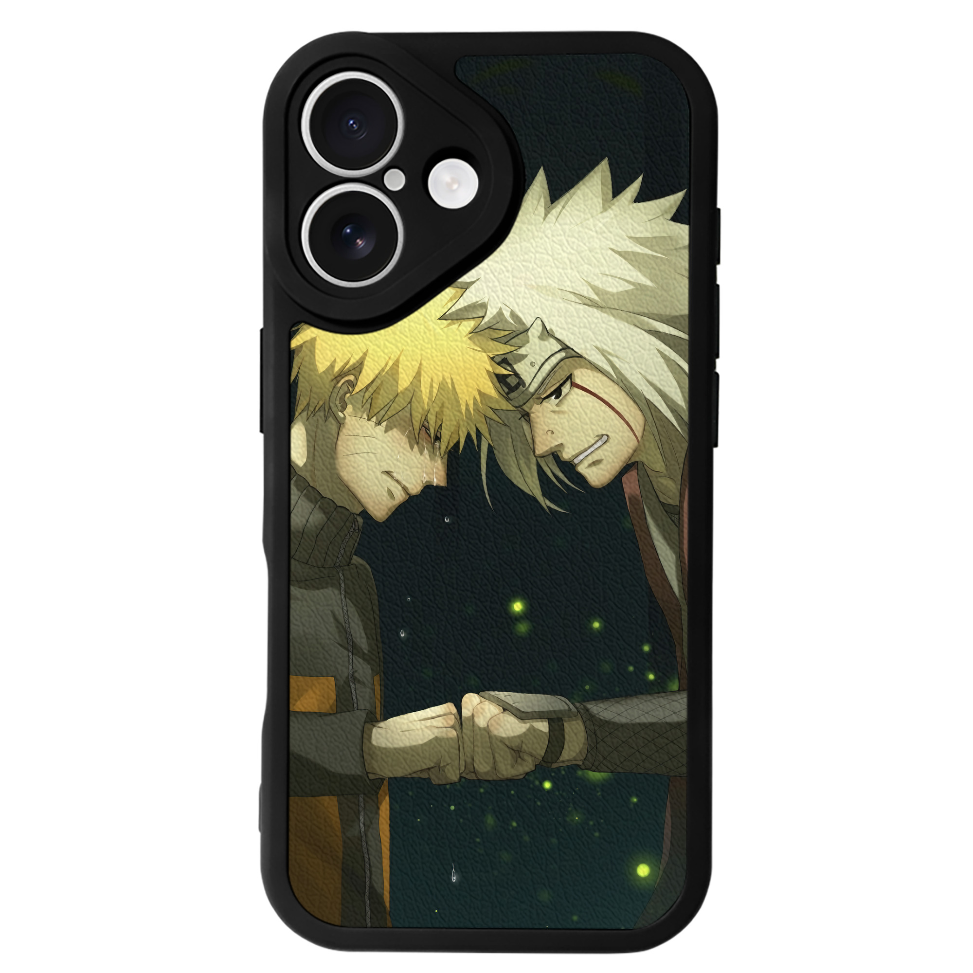 （画像用） NARUTO -ナルト- NARUTO -ナルト- 疾風伝 【iPhone 16シリーズ対応】シリコンスマホケース（レザー調） 材質：シリコン